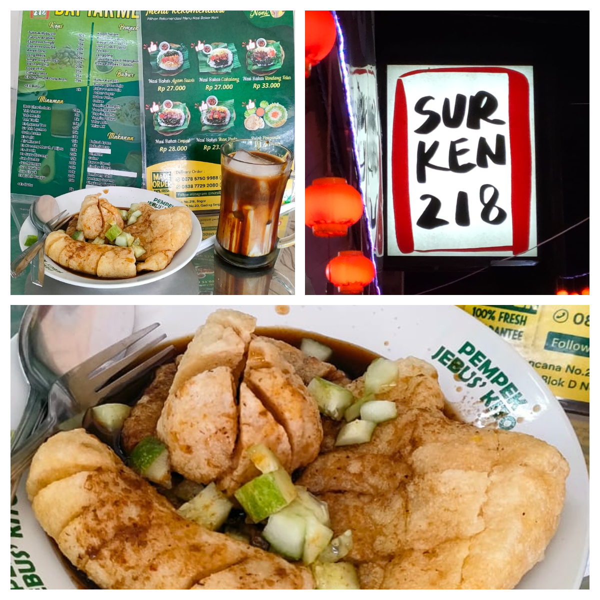 Pempek khas Bangka di Kawasan Suryakencana Bogor