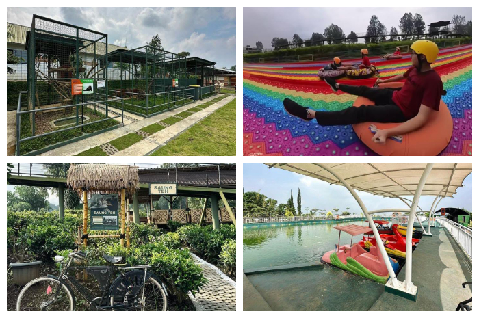 Goalpara Tea Park yang berlokasi di Desa Cisarua, Kecamatan Sukaraja, Kabupaten Sukabumi, Jawa Barat.
