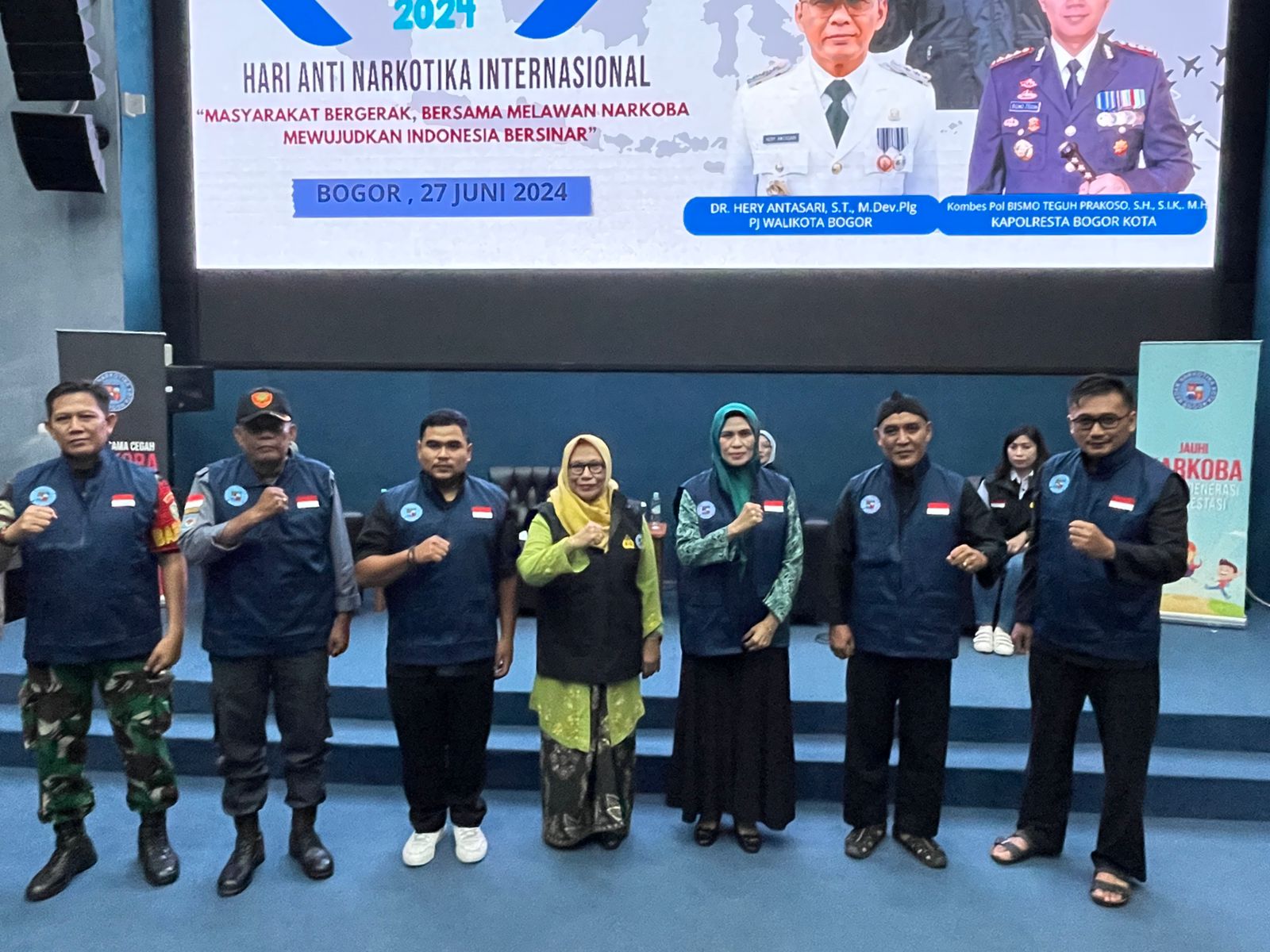 Pengurus Kelurahan Bersinar Kota Bogor.