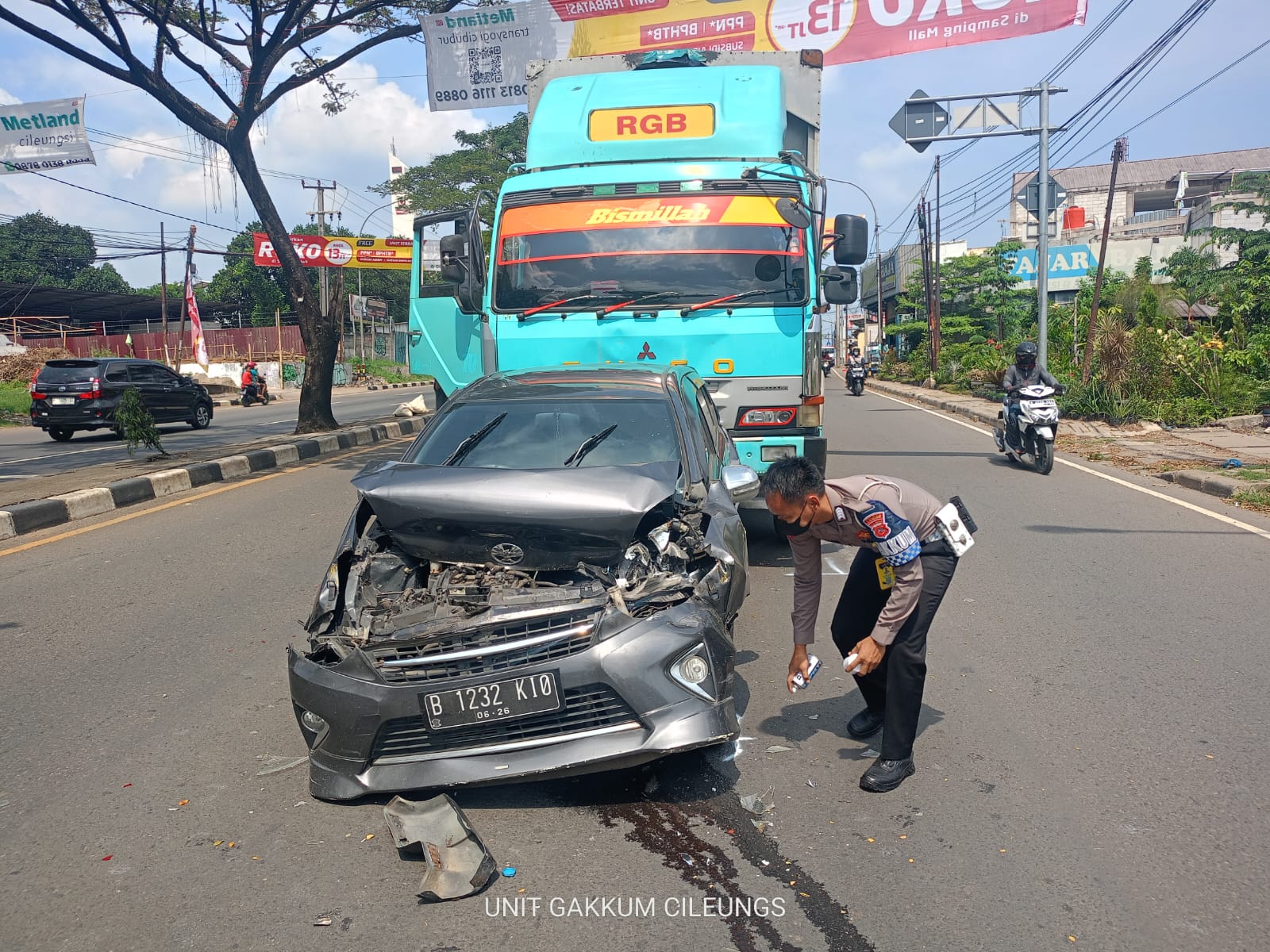 Kecelakaan Maut Kembali Terjadi di Bogor, Satu Mobil Ringsek, Begini Kronologinya