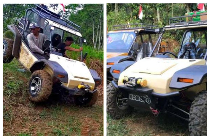 Wisata Offroad Puncak, Kabupaten Bogor.