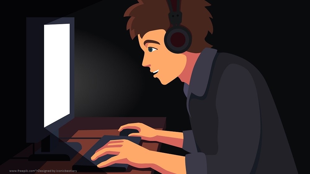 Ilustrasi game online terlarang