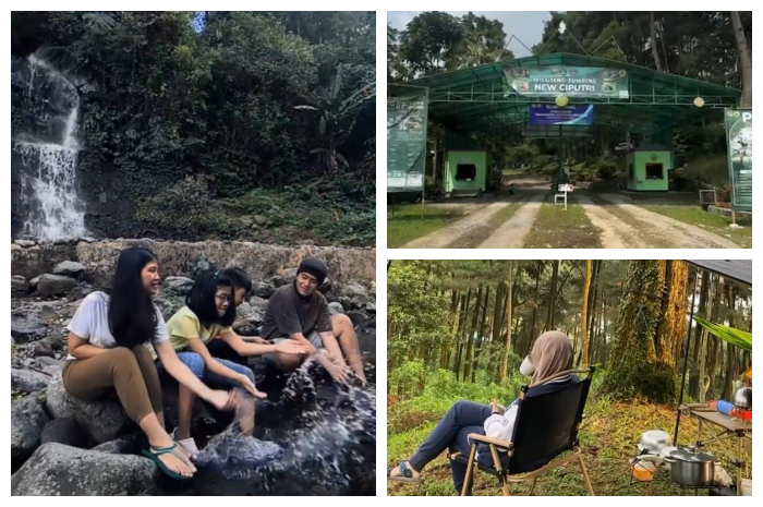 Camping New Ciputri yang terletak di Desa Tapos, Kecamatan Tenjolaya, Kabupaten Bogor.