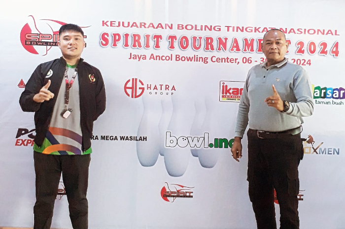 Salah satu monitoring dari bidang humas KONI mewakili ketum terhadap atlet yang berlaga di kejurnas di kawasan Jakarta, Minggu (30/6/2024)