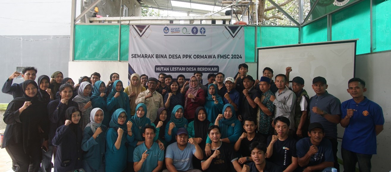 Mahasiswa IPB University bersama Desa Karacak Bogor kolaborasi.