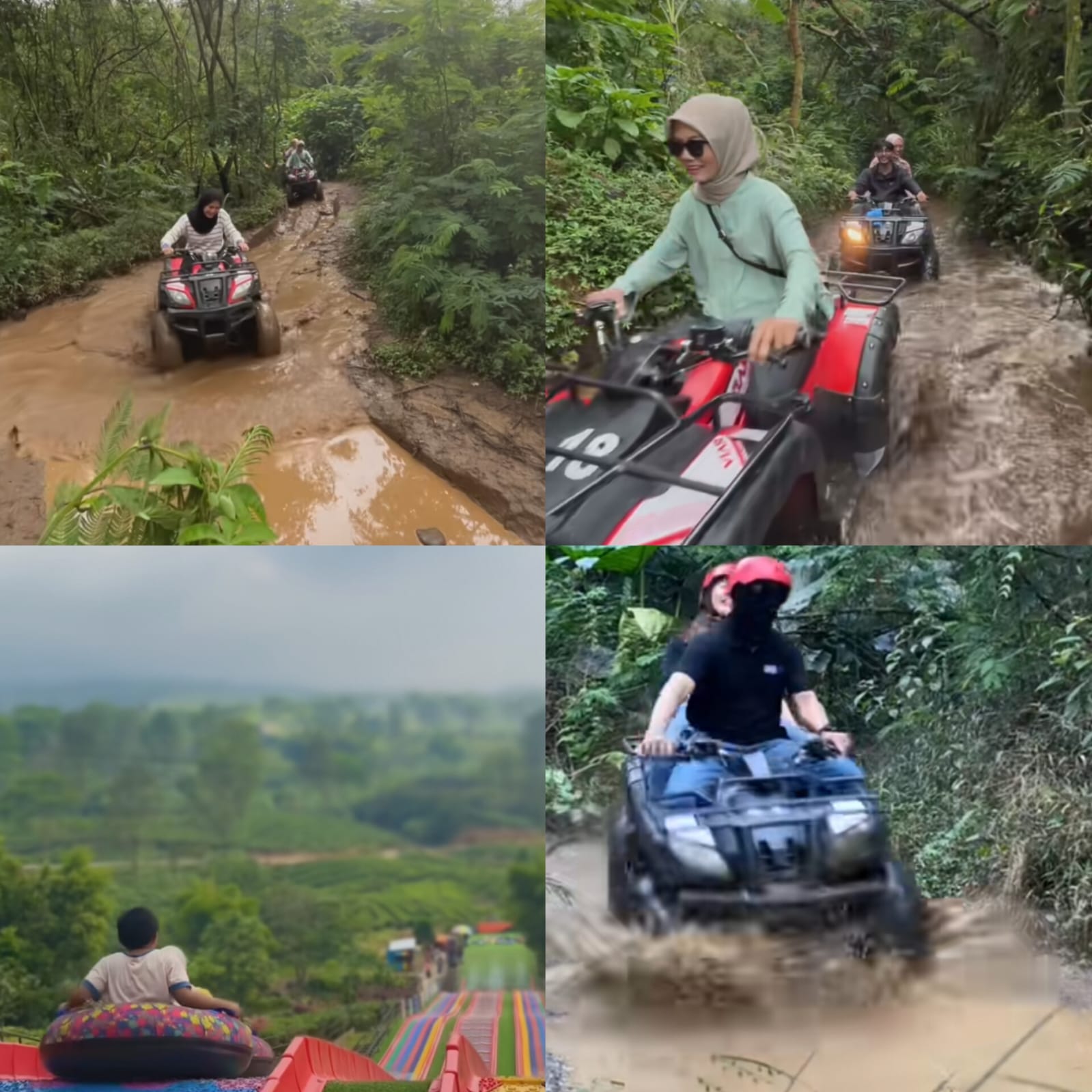 liburan seru di Puncak Bogor.