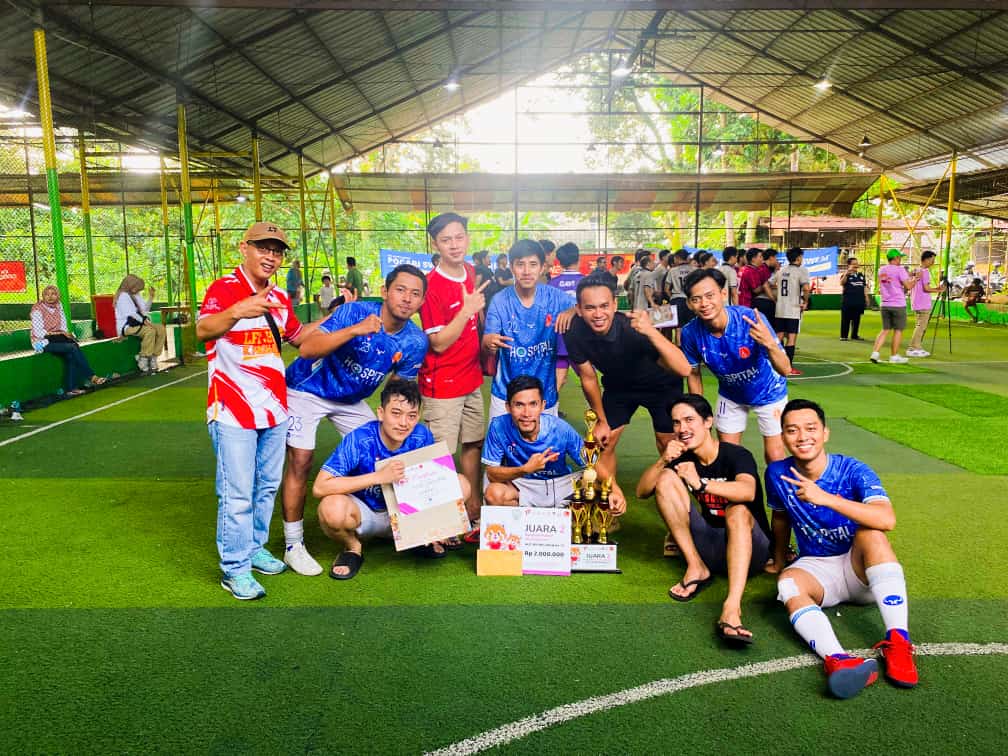 Wow, RSUD Leuwiliang Berprestasi dalam Bidang Olahraga Juga, Juara Dua dalam Hospital Futsal Tournament HUT RS Melania Ke-17