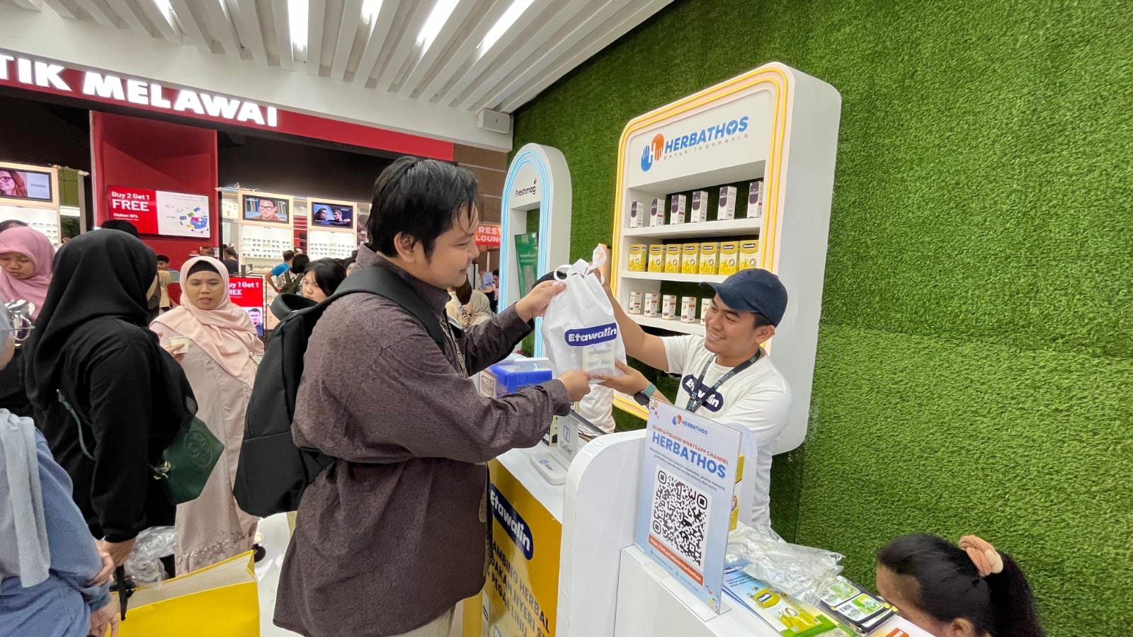 Herbathos Hadir di Jakarta Fair dengan Perkenalkan Produk Teranyarnya, Etawalin