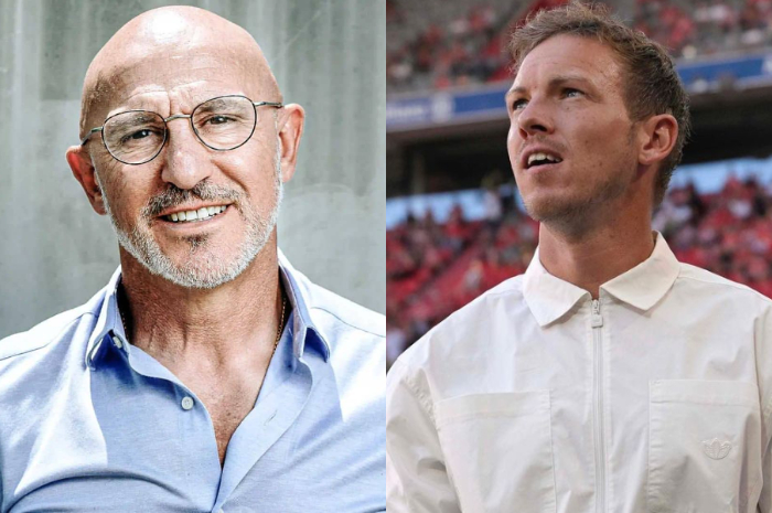Pelatih Spanyol, Luis de la Fuente&nbsp;/&nbsp;Pelatih Jerman Julian Nagelsmann.