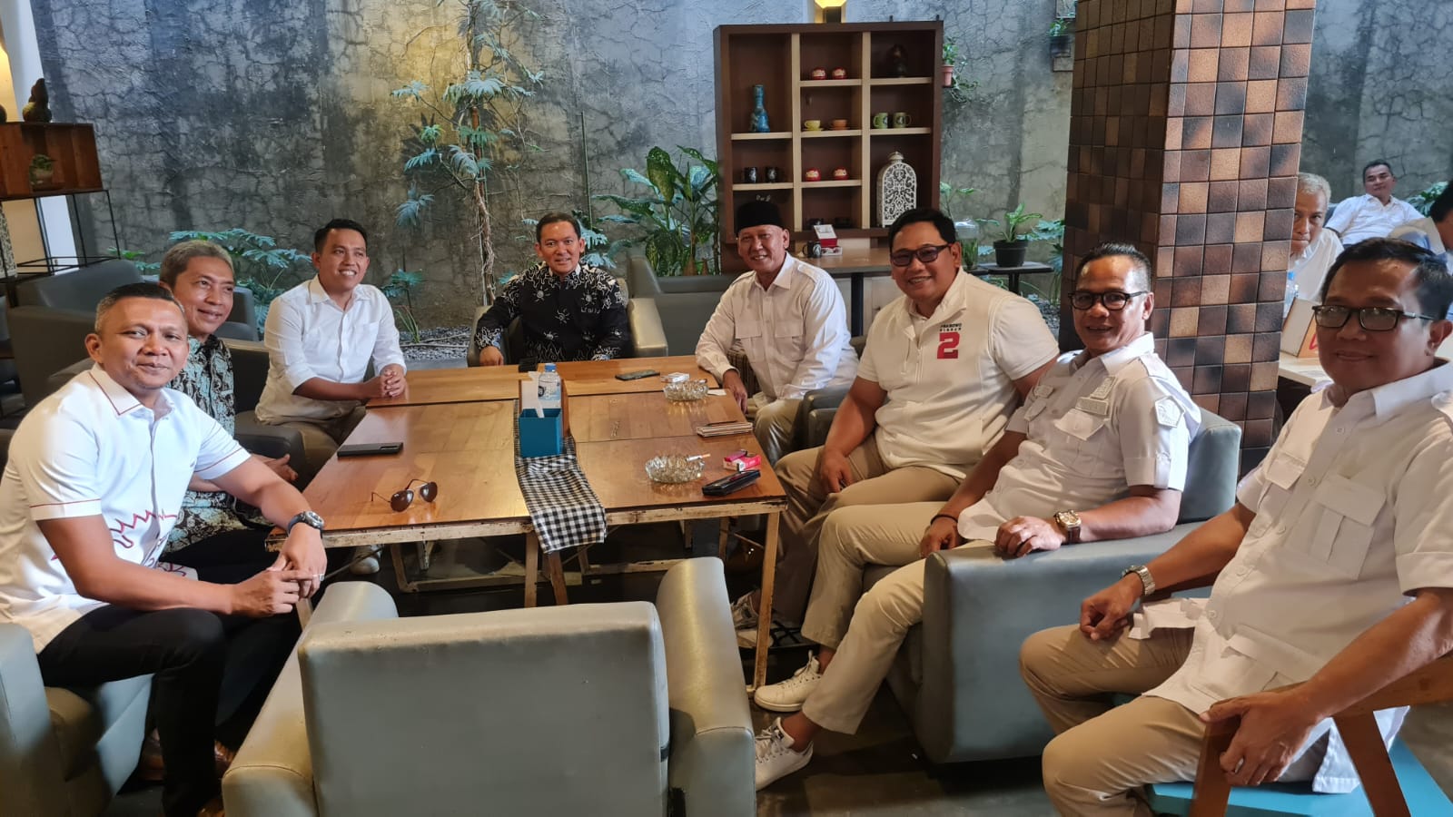 Bacawalkot Bogor, saat proses penjaringan yang dilakukan Partai Gerindra.