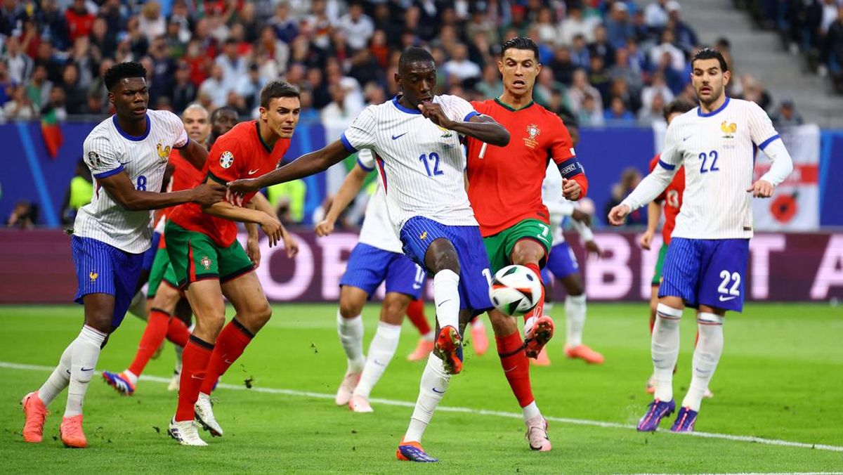 Portugal tersingkir oleh Prancis dalam adu penalti. (Reuters)