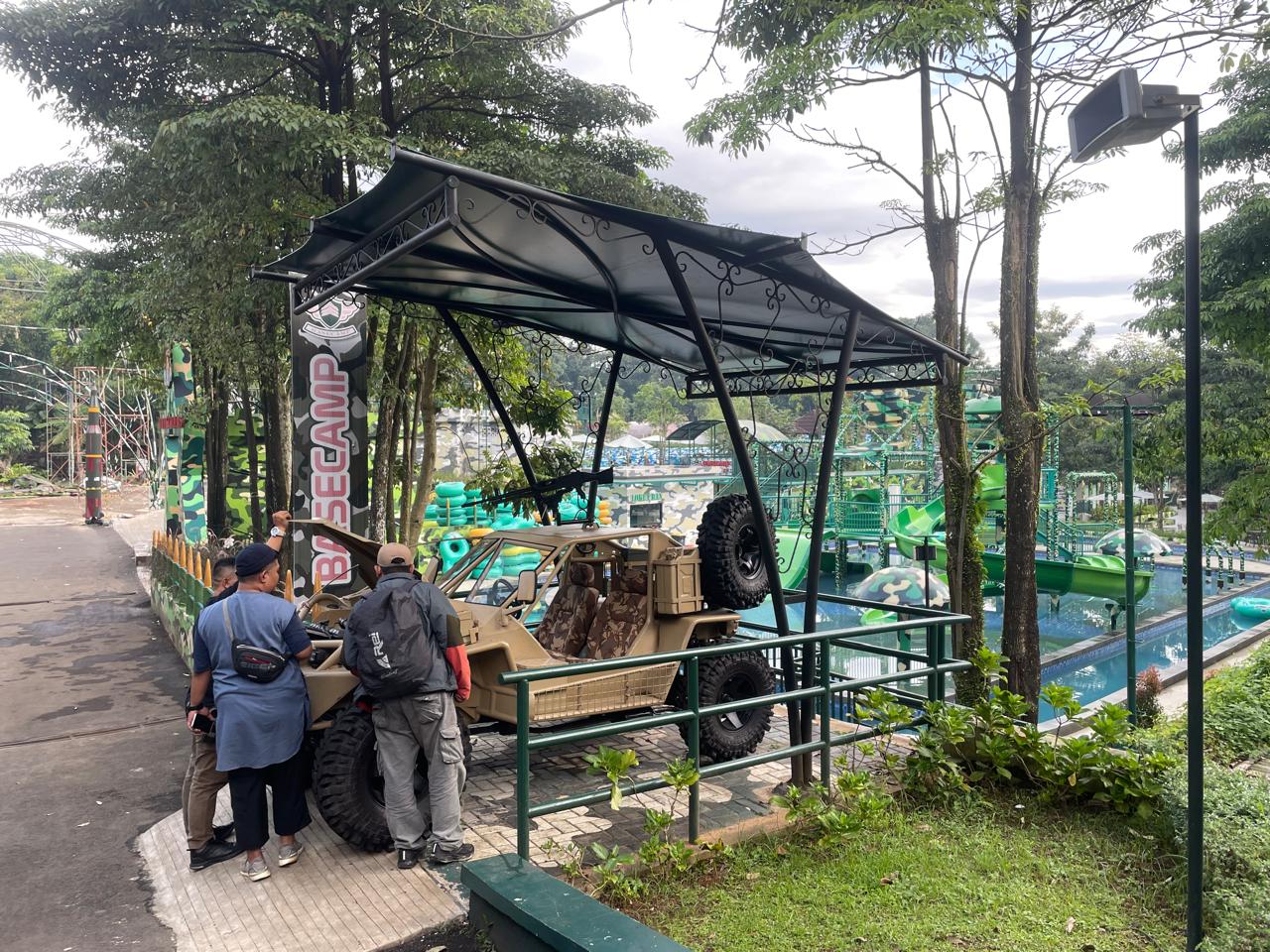 Basecamp Military Lifestyle Hadirkan Waterboom Pertama di Puncak Bogor