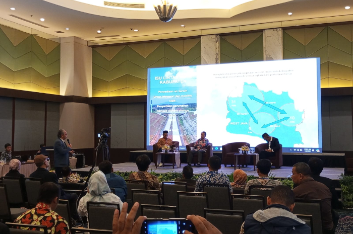 Business Matching dan Dialog Publik yang digelar Sekolah Vokasi IPB University di IPB International Convention Center (IICC) pada Senin (8/7/2024).