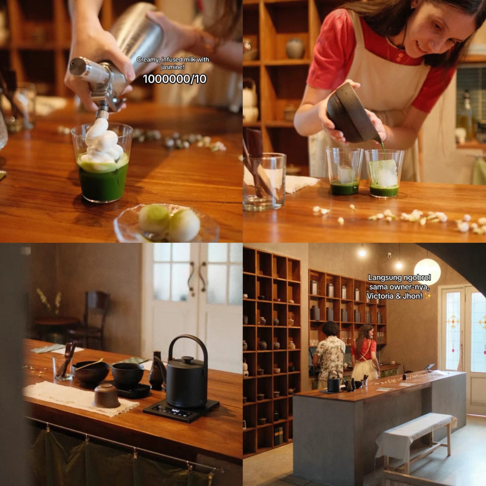 Tea dan Matcha Bar baru di Bogor