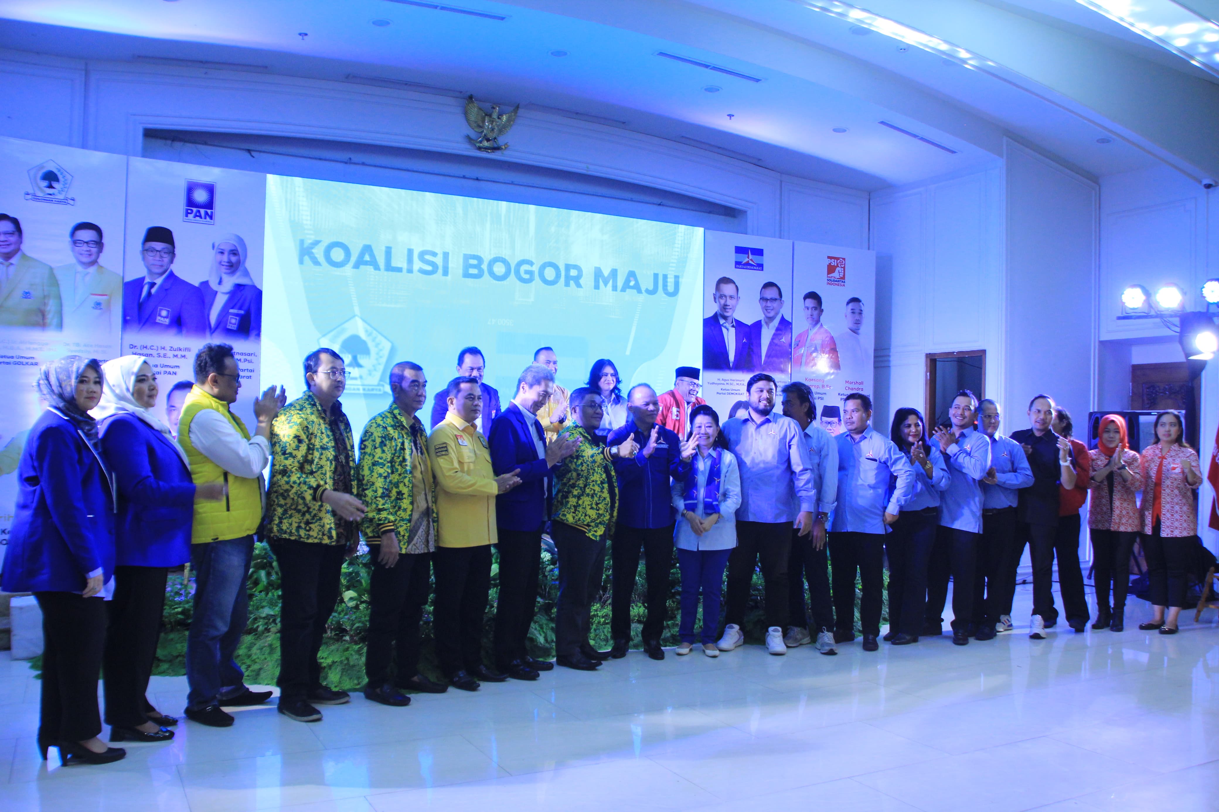 KBM sepakat mengusung Dedie A Rachim dan M Rusli Prihatevy sebagai Paslon dalam Pilkada Kota Bogor.