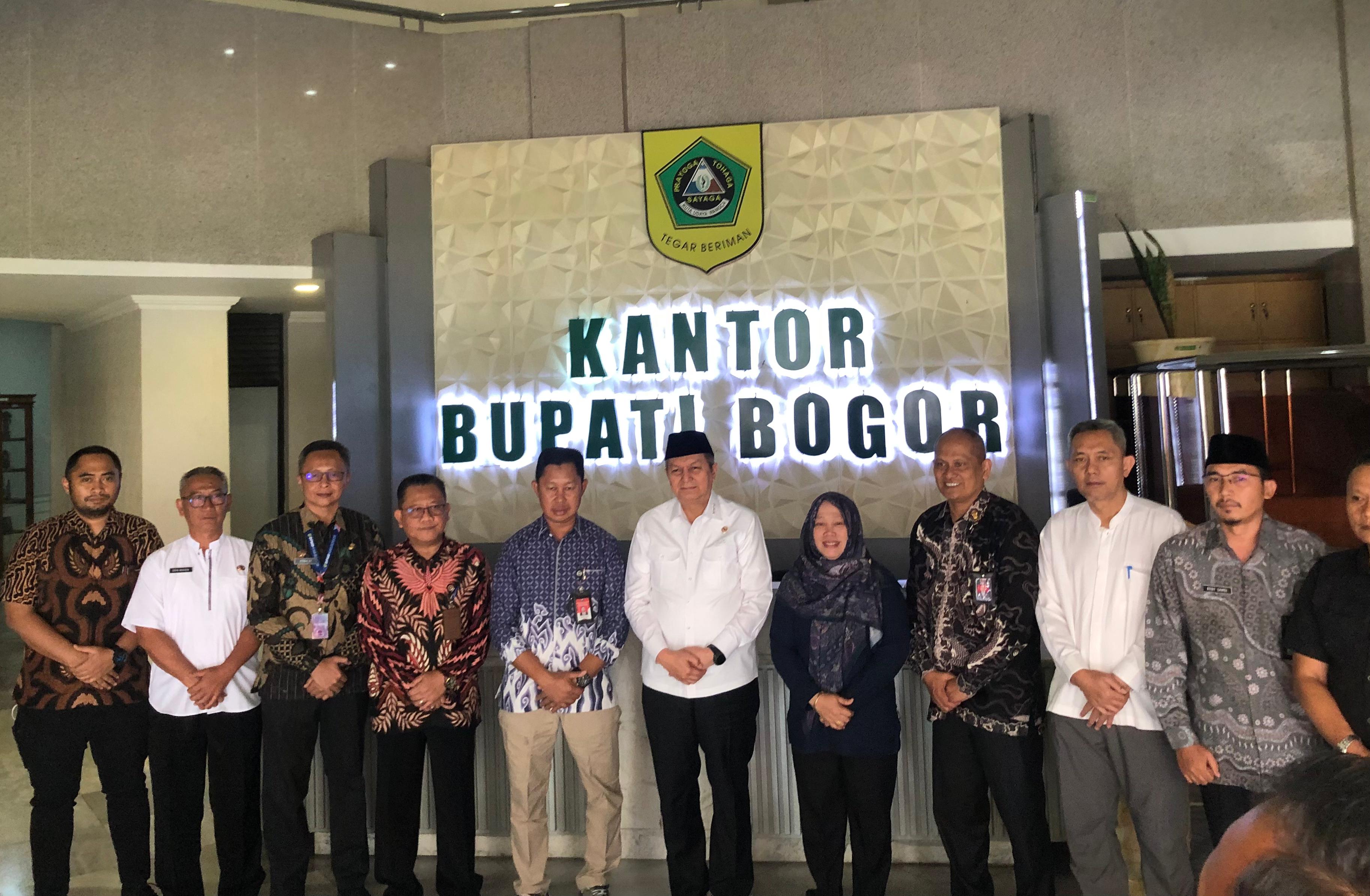 Kunjungan Kerja BNPT dengan Pemerintah Kabupaten Bogor