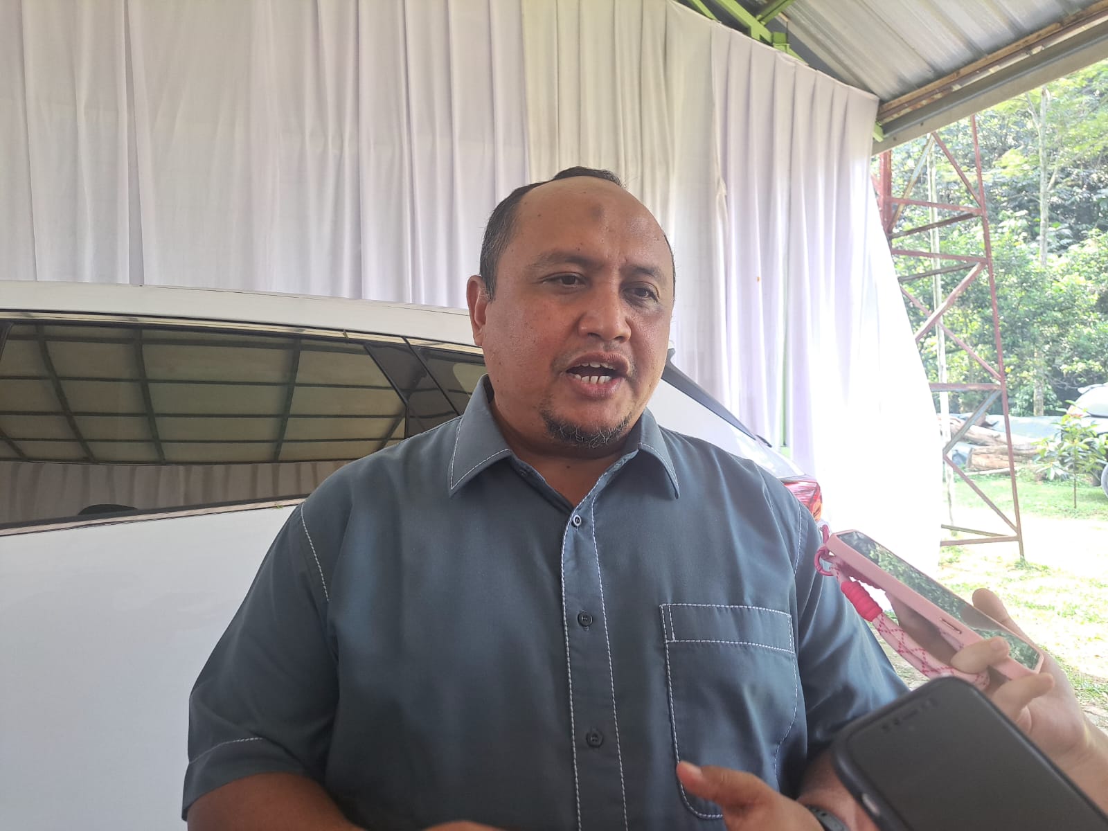 Ketua DPRD Kota Bogor Atang Trisnanto tanggapi soal Biskita Transpakuan.