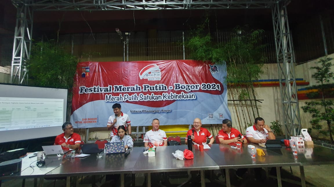Rapat Panitia persiapan FMP 2024  di Vihara Dhanagun, Jalan Suryakencana Bogor, pada Sabtu (13/7/2024).
