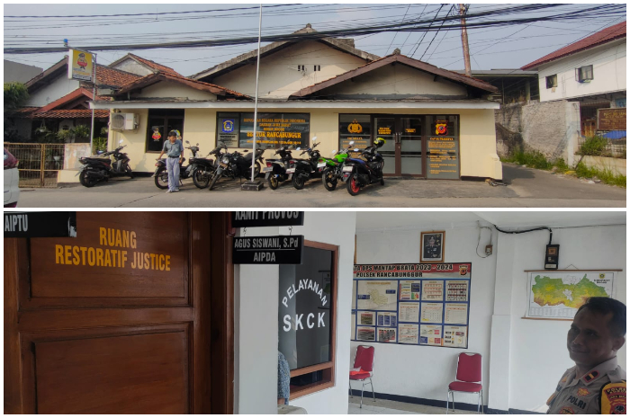 Wajah baru Mapolsek Rancabungur, Kabupaten Bogor.