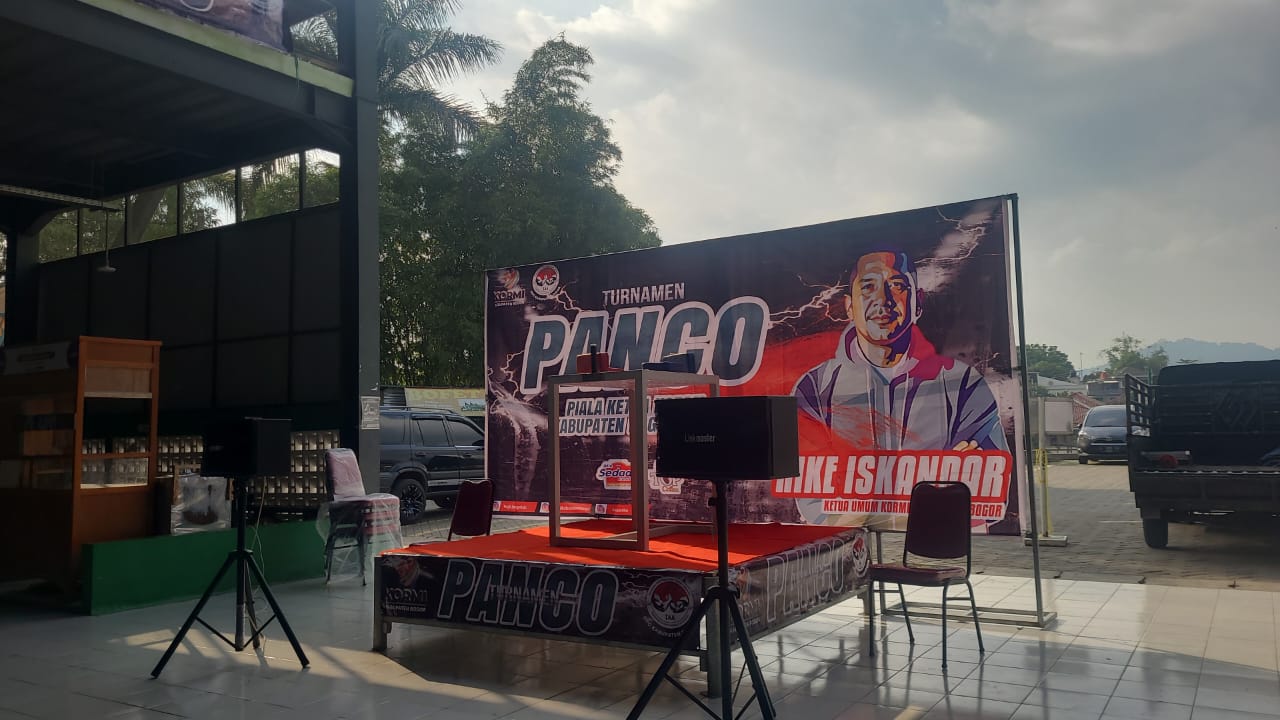 Venue turnamen panco yang akan berlangsung di Pasar Cisarua pada Senin (15/7) besok. (IST)