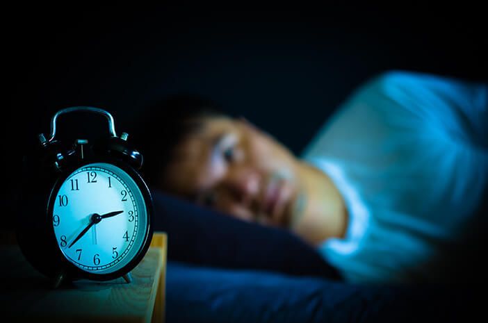 Ilustrasi susah tidur