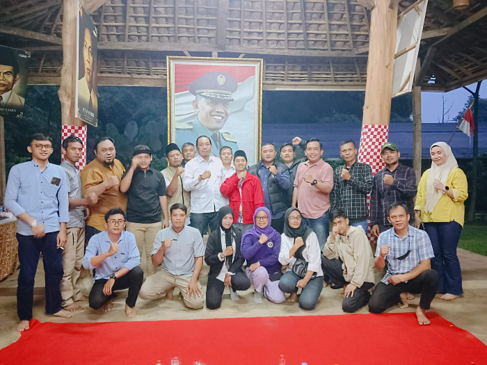 Relawan Pejuang Rudy Susmanto Bupati Bogor 2024 alias Prabu F1 Milenial.