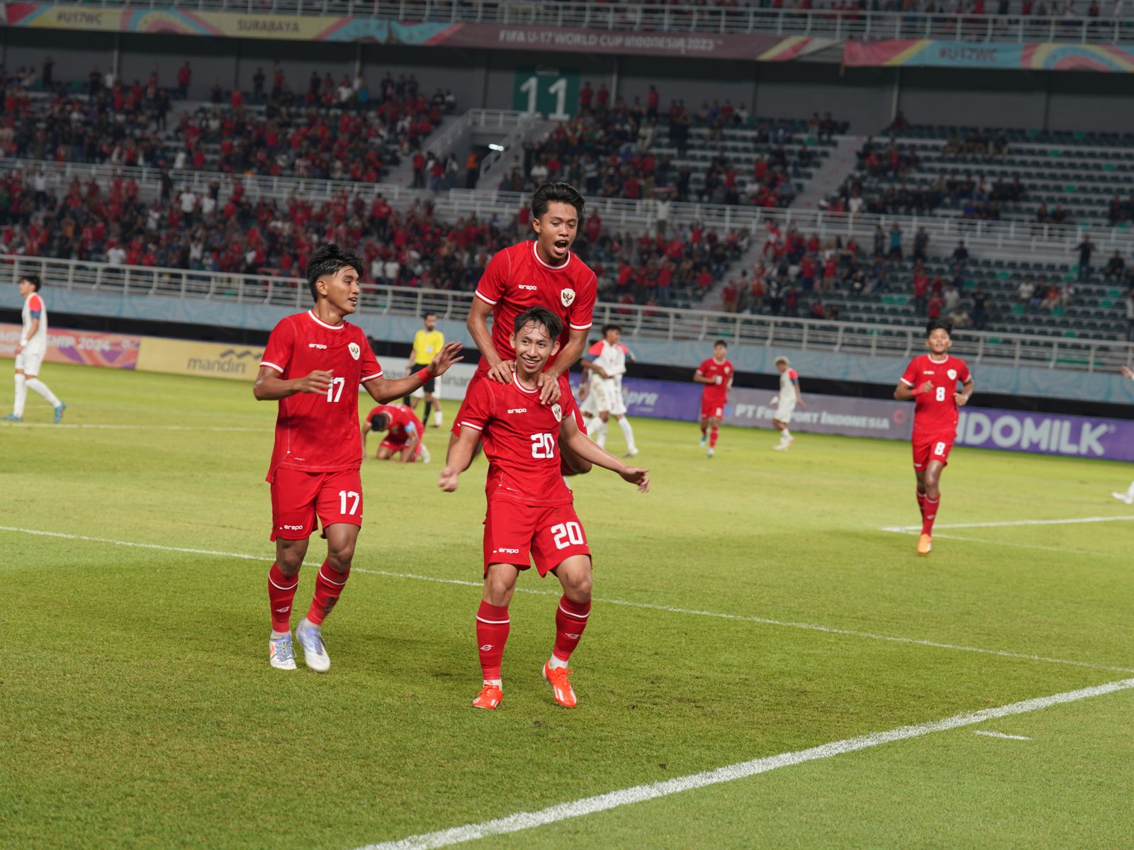 Timnas U-19 menang lawan Filipina.