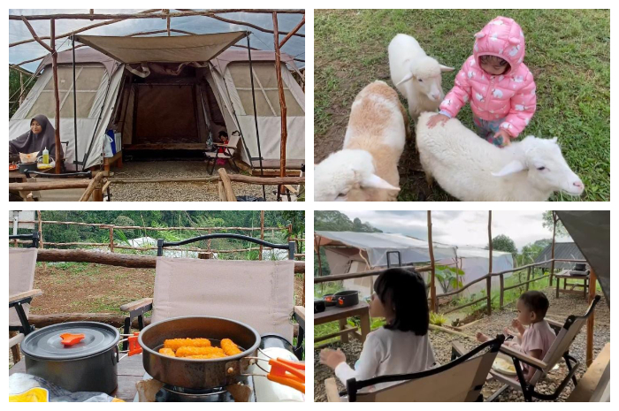 Adeka Campsite yang berada di Desa Cibeureum, Kecamatan Cisarua, Kabupaten Bogor, Jawa Barat, atau sekitar 2 KM dari Taman Safari Indonesia (TSI) Bogor.
