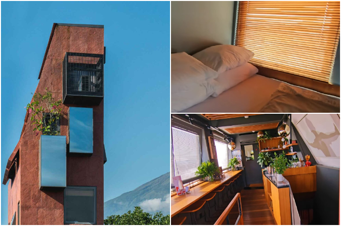 UNIK : PituRooms hotel tertipis di dunia ada di Salatiga, Jawa Tengah.