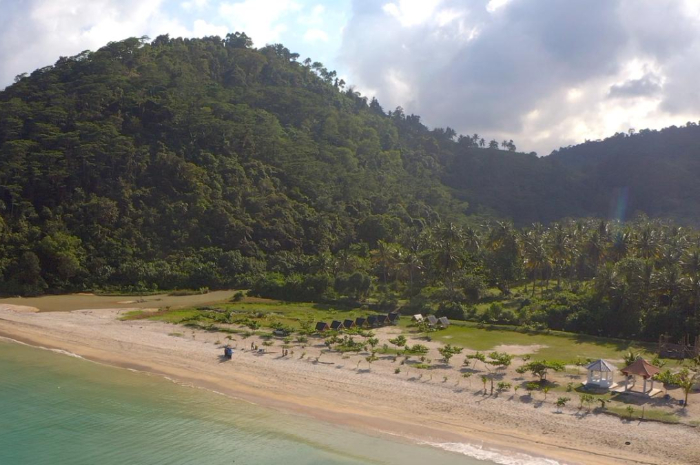 Salah satu potensi wisata di Desa Kelawi di Kecamatan Bakauheni, Kabupaten Lampung Selatan