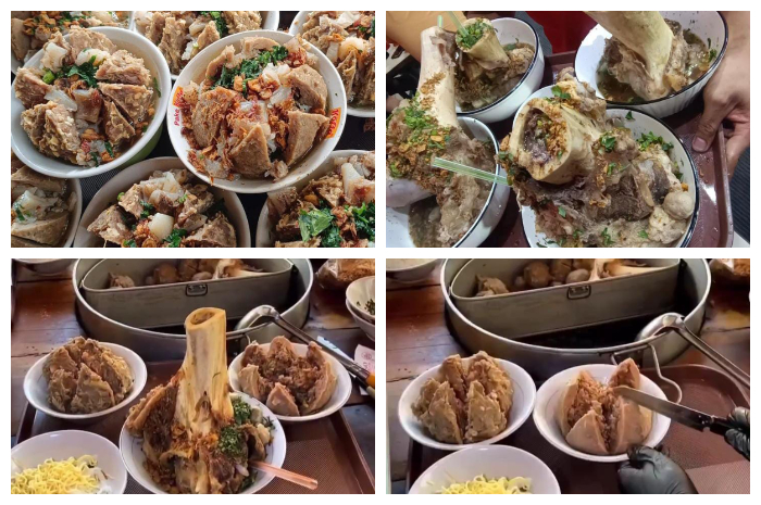 Bakso Bunderan Ciomas Bogor.