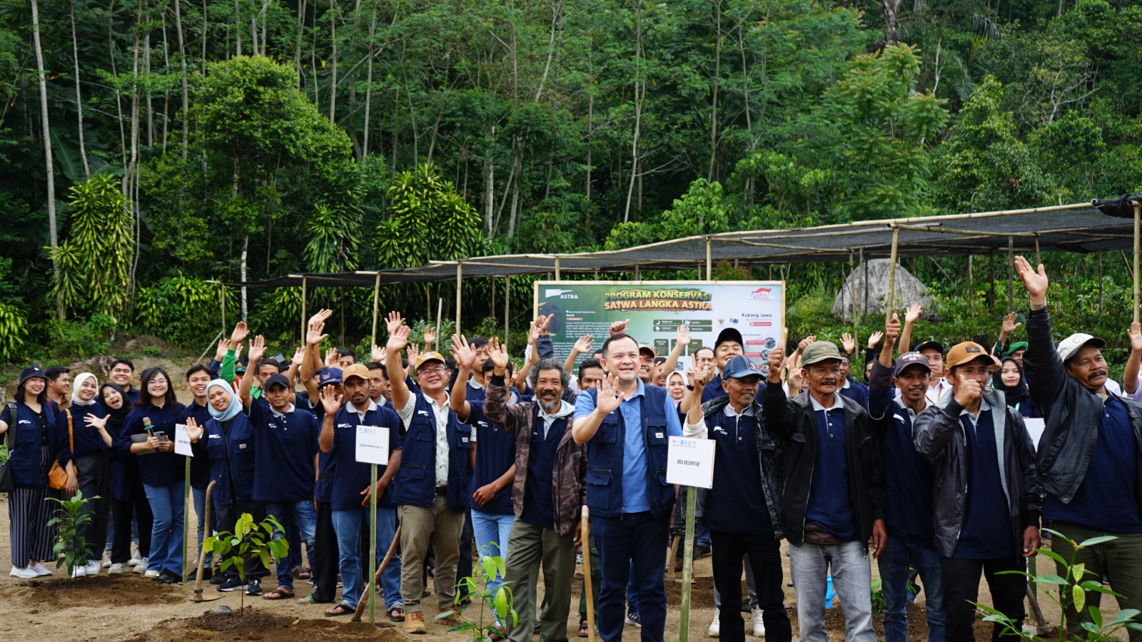 IPB University dan Astra International meresmikan Astra Sustainable Forest di Garut, Jawa Barat