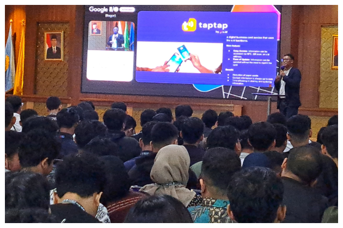 GDG Bogor mengelat event tahunannya Google I/O Extended Bogor di Univesitas Pakuan, Sabtu (27/7/2024).