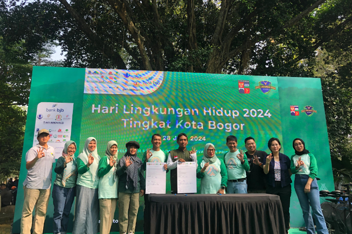 DLH Kota Bogor selenggarakan puncak peringatan hari lingkungan hidup tingkat kota.