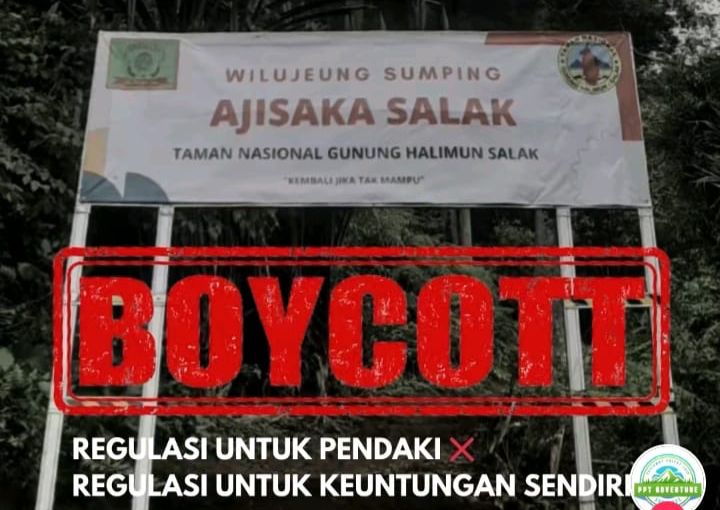 Pendakian Gunung Salak Jalur Ajisaka Bogor Tuai Protes Hingga Boikot