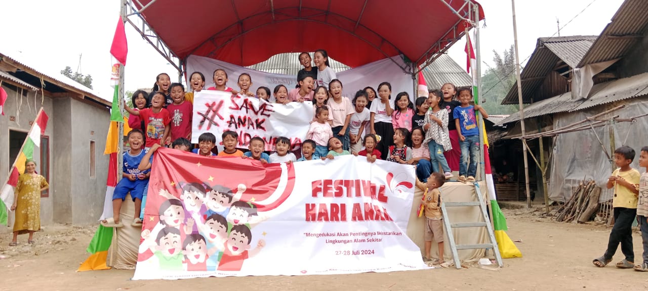 Sambut Momentum Hari Anak, DPK GMNI Universitas Djuanda lakukan Penanaman Bibit Pohon bersama Masyarakat Kampung Ciparahu Kabupaten Bogor