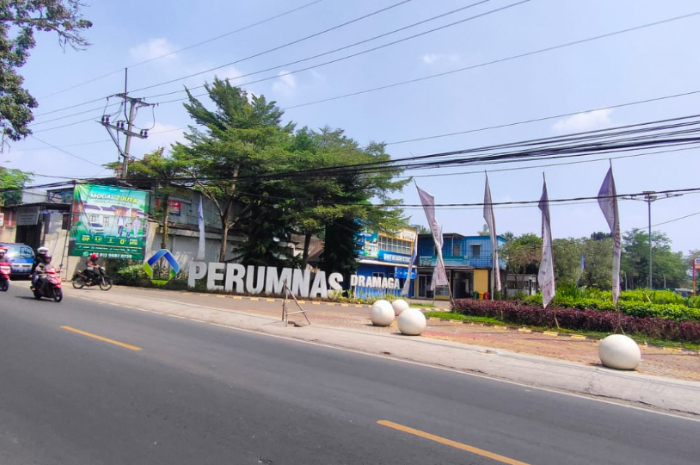 Salah satu perumahan di bilangan Cibungbulang Kabupaten Bogor.