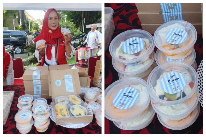 Dapoer ThiaSari, pasarkan makanan siap saji hingga paket nasi liwet.