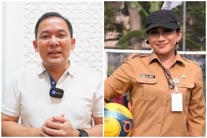 Dokter Rayendra dan Kadis PUPR Kota Bogor Rena Da Frina