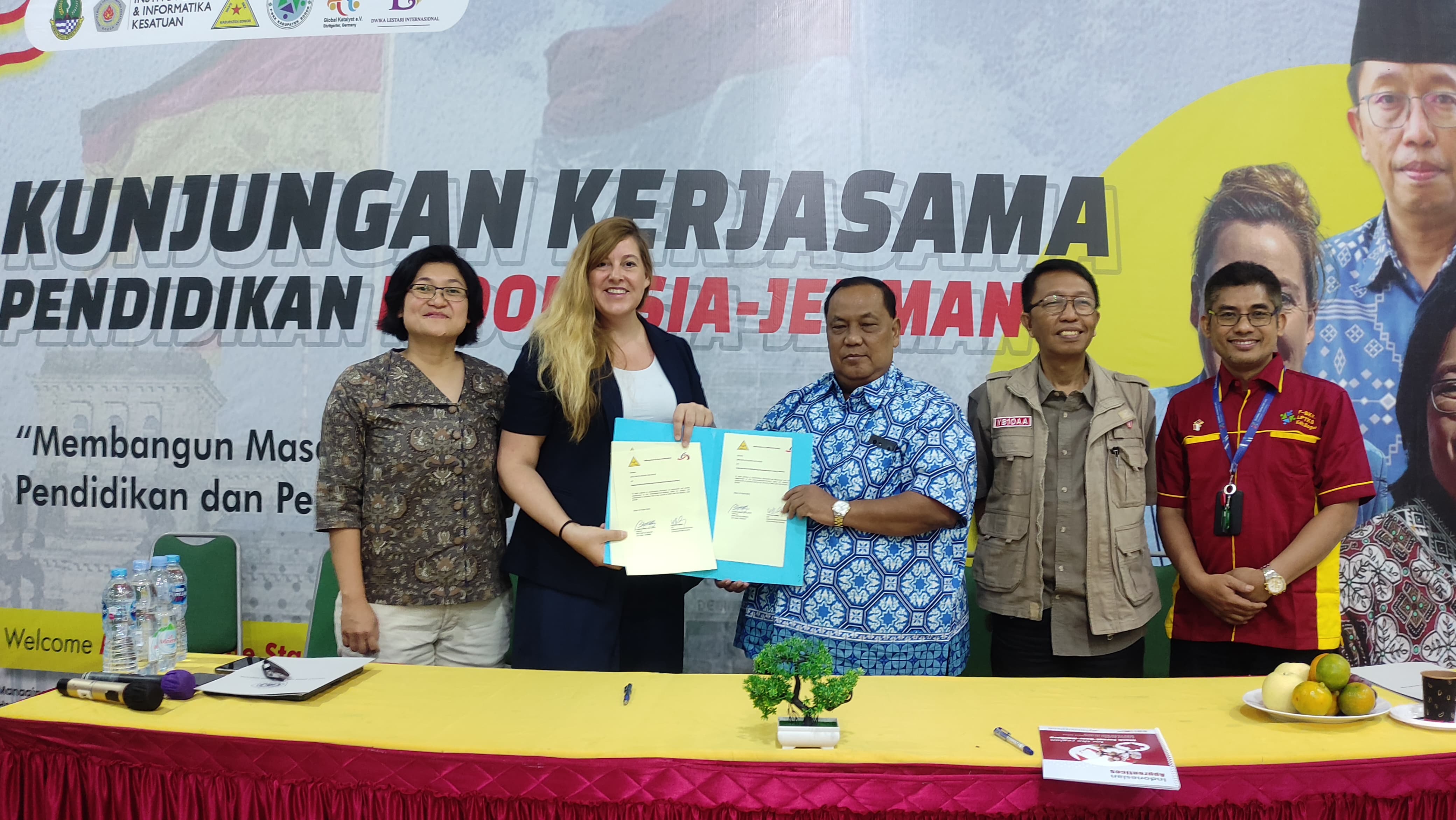 Lembaga Pendidikan Asal Jerman Kunjungi Kota Bogor
