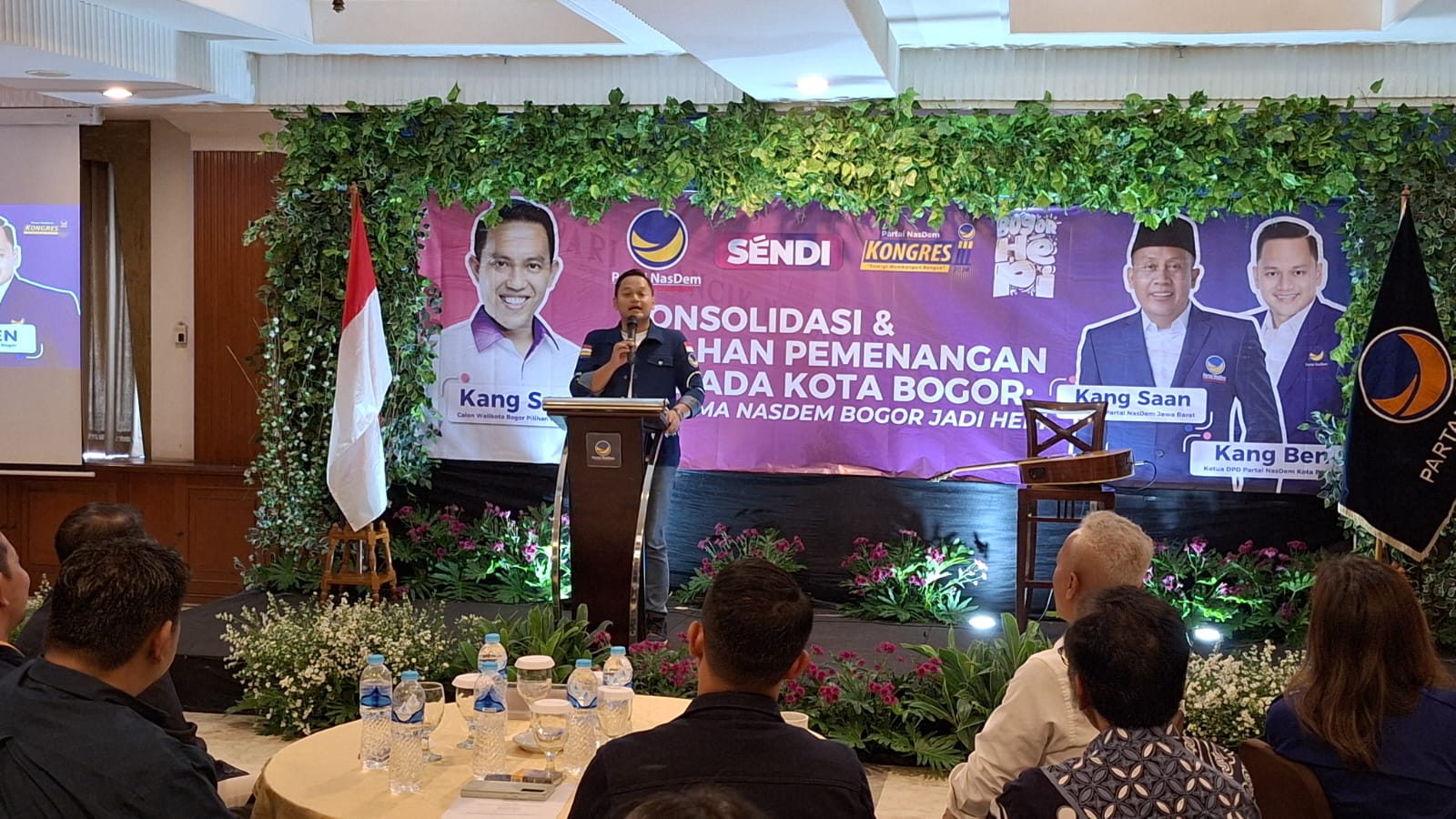 Nasdem Kota Bogor Gelar Konsolidasi Pemenangan Pilwalkot 2024, Kumpulkan Kader dan Simpatisan