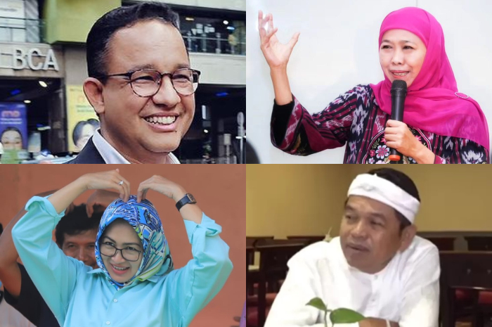 Para bakal calon gubernur di Jawa.