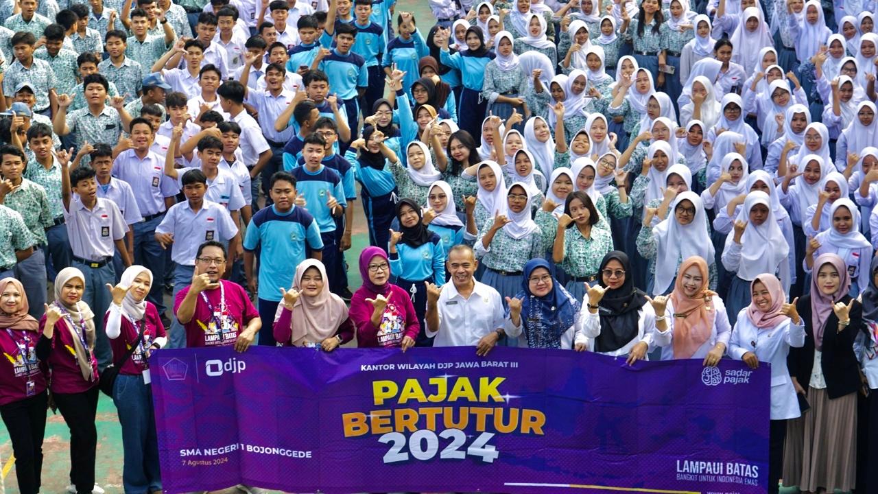 Pajak Bertutur DJP Jabar III Ajak Gen Z Sadar Pajak untuk Indonesia Emas