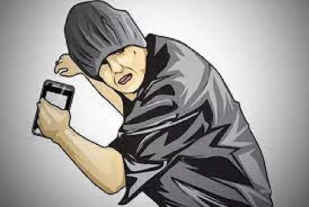 ilustrasi dua perempuan mencuri handphone di Ciawi Bogor