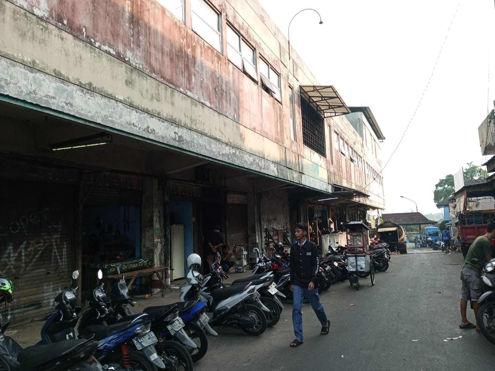 Kawasan Pasar Merdeka Kota Bogor yang akan direvitalisasi akhir tahun ini.