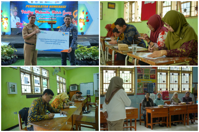 BRI Peduli menyelenggarakan pelatihan guru&nbsp; menggunakan Metode Gasing Bagi Guru SD Se-Kabupaten Banyuwangi&nbsp;