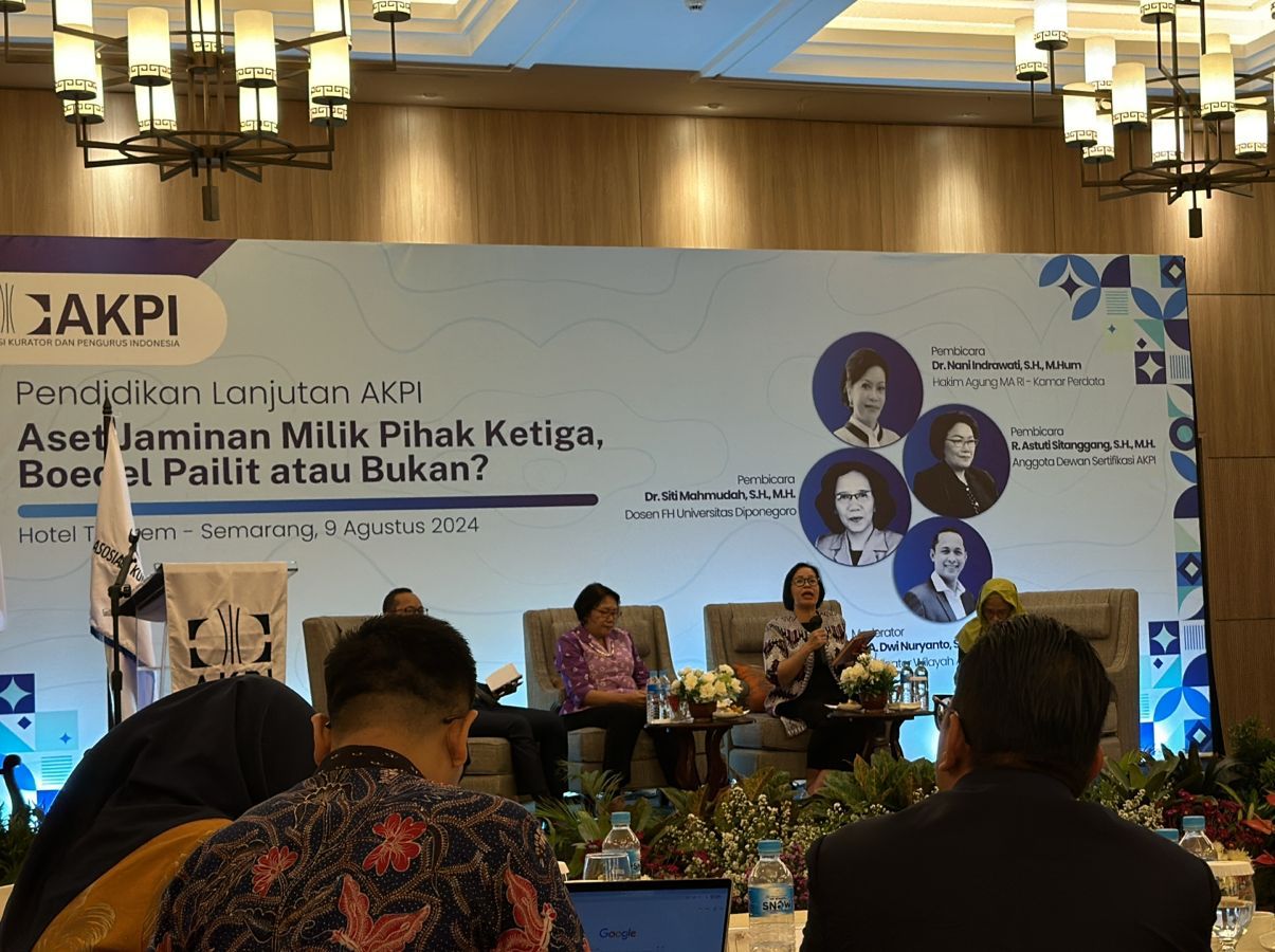 Rapat Anggota Tahunan (RAT) 2024 Asosiasi Kurator dan Pengurus Indonesia (AKPI) akan digelar di Jakarta 28 Agustus 2024.