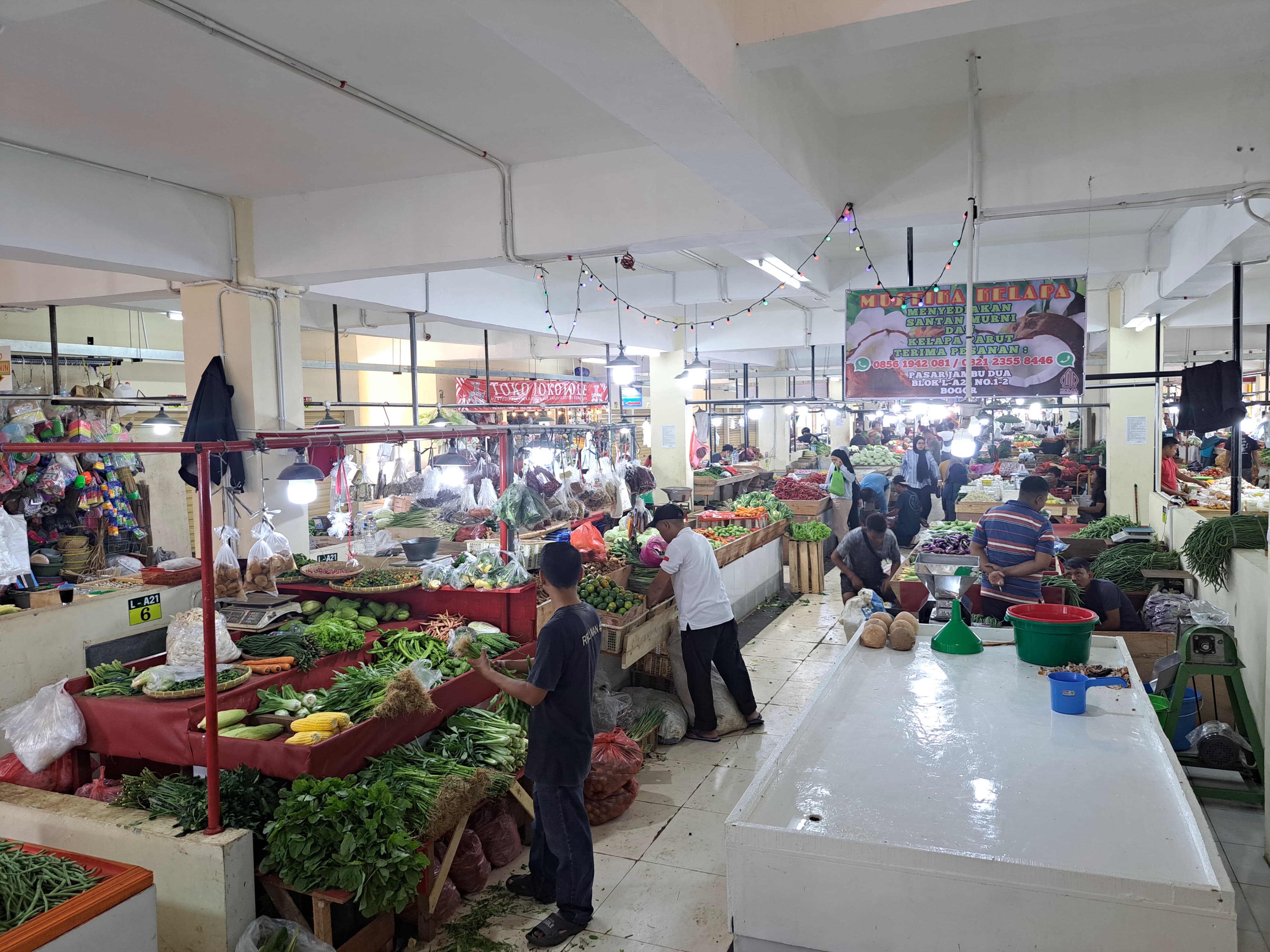 Suasana Pasar Jambu Dua Kota Bogor