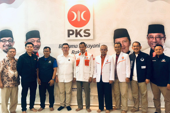 Pengurus PKS dan Partai NasDem bertemu, Kamis (8/8/2024).