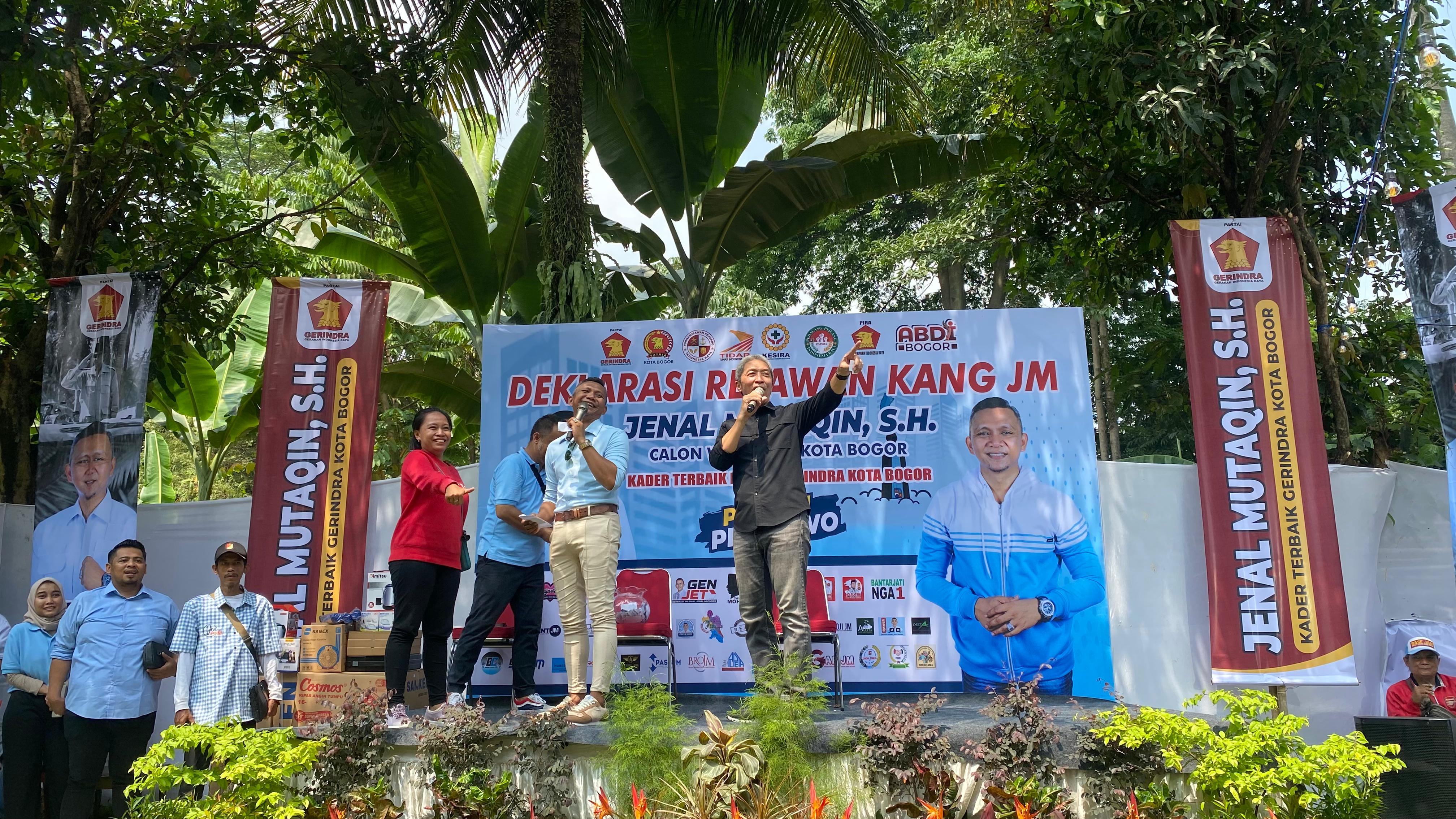 Deklarasi Relawan dan peresmian posko perjuangan Jenal Mutaqin.